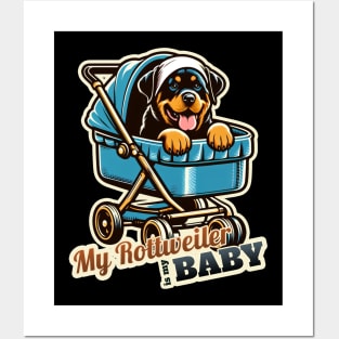 Baby Rottweiler Posters and Art